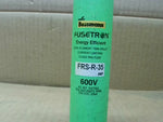  Bussmann FRS-R-35 Fusetron Dual Element Time Delay Fuse 35A 600V Image