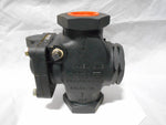  VALVE, GRAHAM WHITE - 8393335,  A two stage 1 1/2" relay valve commonly used in air start systems for diesel engines. The first stage is a low flow stage to build pressure followed by full flow "non restricted" stage for rapid delivery of air. Image