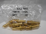  Dixon 1020604C 3/8" Barb x 1/4" NPT Brass Pipe Fitting (10 PCS) Image