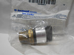  Allen Bradley 800EM-SM22 2 Position Maintained Selector Switch Black Image
