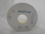  GRINDING WHEEL, NORTON - 31130, 16 Inch Diameter x 5 Inch Hole x 1 Inch Wide Centerless & Cylindrical Grinding Wheel, 32A120 L8VBE, 788019 10/90, MAX 1550 RPM Image