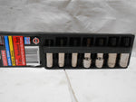  SET, CRAFTSMAN - 934449, TORX BIT 7-PC SOCKET SET, 1/4-IN, DRIVE TO 3/8-IN. DRIVE, CONTENTS: 1/4" DRIVE: T-15, T-20, T-25: 3/8" DRIVE; T-30, T-40, T-50 Image