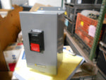 STARTER, SQUARE D 2510-MCA-3 MOTOR NON-REVERSING START TYPE 480 COIL VOLTS / SIZE 1 NEMA 12 3 PHASE Image