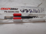  Mikron Tool PD.02350.090 CrazyDrill Pilot Bit 0.93" Diameter (2.35mm) Image