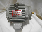  Lincoln Electric 1HP AC Motor 182C Frame 1800RPM 460VAC 3PH TENV Image
