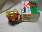  Asco 8210B20 Red Hat 2-Way Solenoid Valve 1/4 NPT 120VAC Image
