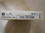  Allen Bradley 1492-CB1G200 Circut Breaker Din Rail Mount 20AMP Image