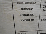  Sunbeam Products FoodSaver 11" x 16ft Vacuum Seal Roll (6 Rolls) FSFSBF0616-000 Image