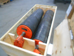  Van Der Graaf TM215B40-615 Drum Motor 37-1/2 Length 73RPM 1.50 HP 230/460VAC NICE! Image