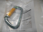  MSA 506259 Auto Locking Aluminum Carabiner 7/8" Gate Opening Image