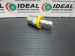  CONNECTOR, SCHRADER BELLOWS 4000606, HOSE .375 IN ID HOSE X .375, IN PIPE SIZE MPT BARBED Image