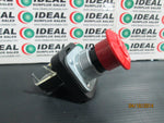  SWITCH, ALLEN-BRADLEY 800T-FX6D4, PUSHBUTTON RED MUSH 2POS PUSH/PULL W/1NC LB Image