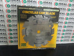  Hanson 11220 61/2" Circular Saw Blade 6500rpm max all Purpose Blade Image