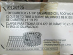 Porter Cable RN20125 Galvanized Roofing Nail Coil .120" Dia. x 1.25" 120/Coil (7200 PCS) Image