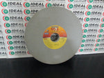  WHEEL, NORTON 32A80-J8VBE, 8X3/4X1-1/4, 3600 RPM GRINDING WHEEL Image