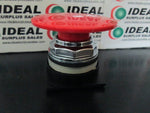  General Electric CR104PBM00R6 Red Mushroom Head Pushbutton Image