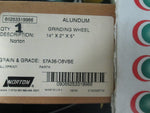  WHEEL, NORTON 19986, 14 X 2 X 5,  57A36-O8VBE, ALUNDUM GRINDING WHEEL Image