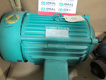  Hyundai AC Electric Motor 10HP 1175RPM, 256T Frame 230/460V 3PH TEFC Reconditoned Image