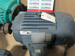  US ELECTRIC 10HP AC Motor 970RPM 256T Frame 230/460V 3PH TEFC H10E3E Image
