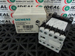  CONTACTOR, SIEMENS 3TF20 10-0AC2, 4KW 400V 1-NO, 24VAC 50/60HZ Image
