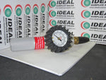  TIDLAND, 128052 - AIR INFLATION TOOL QUICK RELEASE W/GAUGE 0-100PSI Image