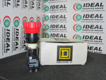  Square D D8C1RDU11 Mini Red Push-Twist Button Image