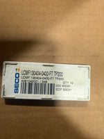 Seco LCMF130404-0400-FT TP200 Carbide Inserts (10 PCS)