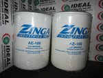  ZINGA, AE-100 - OIL FILTER SPIN ON 250PSI 10 MICRON (LOT OF 2) Image