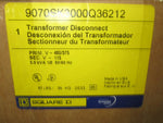  Square D 9070SK3000Q36212 Transformer Disconnect 3000VA 480'575 x 115V 1PH Image