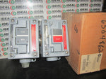  Allen Bradley 800H-3HA7 Explosion Proof Pushbutton Station NEMA 7-9 600V 10A Image