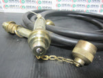  GREENLEE, B 0375  - 1/2 ID INCH HOSE W/BALL 3/4'' SWIVEL HEAD PRESSURE LEAD IN 6' FT.HOSE Image