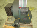  PRESSURE BLOWER, NEW YORK BLOWER, 1406 ALUM , MFG DATE: 2001 , RPM: 3500 , DISC: BH , ROT: CW -  WITH  MOTOR, BALDOR, L8430T - 5 HP COMPRESSOR ELECTRIC SINGLE PHASE, 184T FRAME, 230 VOLT, 3450 RPM Image
