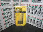  Dewalt DW2551 6 Piece 1/16-Inch to 1/4-Inch Hex Shank Twist Drill Assortment Factory Sealed Image