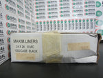  MAXIM CAN LINERS 24x24 6MIC BLK 4824RK 1000 PER BOX Image