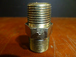  FITTING, NIPPLE - 0101: PARKER HANNIFIN :  SIZE 1=3/8"": P. SIZE 2=3/8"": MATERIAL=STEEL: 0101-6-6 Image