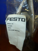  FESTO, #VPEV-1/8 VACUUM SWITCH 250VAC -1-1.6BAR Image
