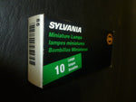  Sylvania Miniature Incandescent Lamp T1 3/4 Bulb Image