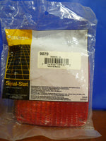  Signal Stat 9079 Red Square Polycarbonate Light Lens Image
