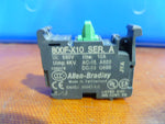 ALLEN-BRADLEY - 800F-X10 CONTACT BLOCK 10AMP LATCH MOUNT SCREW TERMINATION Image