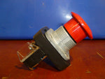  ALLEN-BRADLEY - 800T-FX6D4 PUSHBUTTON RED MUSH 2POS PUSH/PULL W/1NC LB Image
