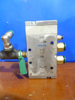  Festo VL-5-3/8-B Pneumatic Control Valve 14952  5/2 Way w/Spring Return Image