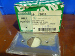  BRYANT S611 WALLPLATE 1-G 1.40 SS (BOX OF 10) Image