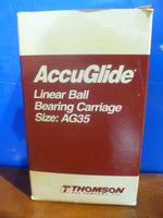  THOMSON - CG35AABN-LL ACCUGLIDE LINEAR BALL BEARING CARRIAGE SIZE: A35 Image