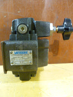  VICKERS #XCG-03-1B-30 VALVE 1000PSI MAX 7GPM MAX 3/8NPT PRESS REDUCING Image