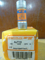  FERRAZ SHAWMUT - AJT10 FUSE 10AMP 600V CLASS J TIME DELAY (2-BOX OF 10, 1-BOX OF 9) Image