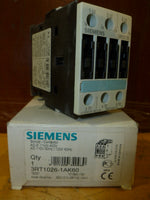  SIEMENS - 3RT1026-1AK60 CONTACTOR: AC 110V 50Hz/ 120V 60Hz Image