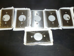  Leviton 84020-40 1-Gang Locking Single 302 SS Wallplate Image