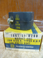  Square D 1861S1R29B Magnetic Coil 120V 60Hz Size 0 Image