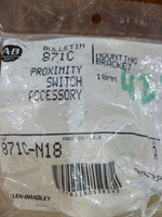  Allen Bradley 871C-N18 Proximity Switch Mounting Bracket Image