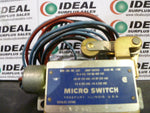  Honeywell Micro Switch BZLN-2-RH5 Snap Action Limit Switch 15A 125/250/480VAC Image